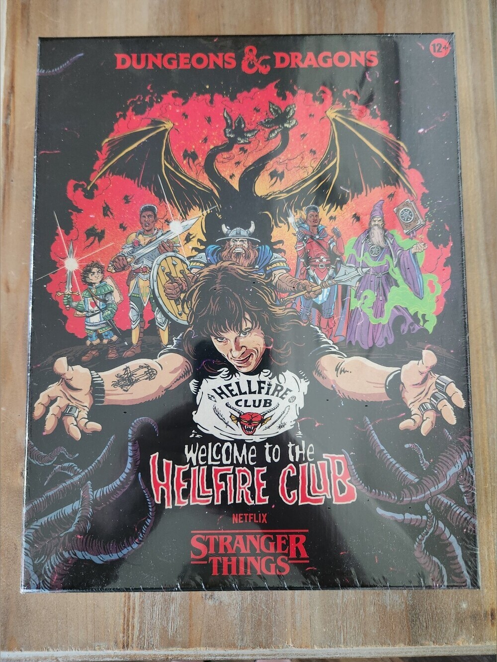 Dungeons & Dragons Stranger Things Hellfire Club Board Game Factory Sealed New
